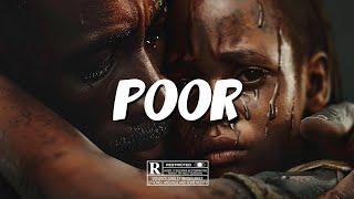 Afro Drill Melodic " POOR " Emotional Sad Instrumentale 2024 | Afro Beat UK Drill