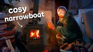 Welcome to winter on a narrowboat - 261