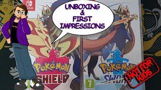 Pokemon Sword and Shield - Unboxing and First Impression - GeekyN8