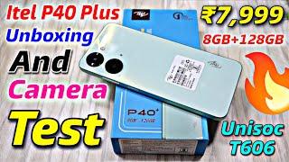 Itel P40 Plus Unboxing And First Impression || Itel P40 Plus Camera Test, Review 