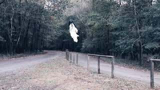 Scary Flying Ghost Prank