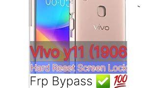 Vivo Y11 (1906) Hard Reset & Pattern Unlock||Vivo y11 hard reset  100%  