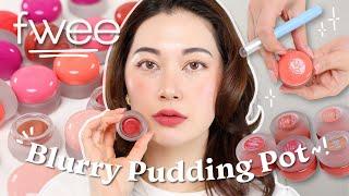  VIRAL fwee Blurry Pudding Pots! *IT GIRL* K-Beauty Product - Full Review & Swatches~