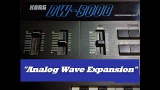 Korg DW-8000 -  Synth King  "Analog Wave Expansion"