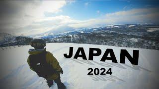 Snowboarding in Japan