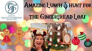 DISNEY GRAND FLORIDIAN CAFE LUNCH REVIEW + Tour of 4 DISNEY RESORT Holiday Decorations &  TREATS