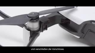 DJI Mavic Air Einführungsvideo | Installation des Propellerschutzes