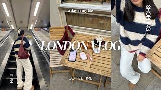 SPEND THE DAY WITH ME *in london* shopping, coffee, strolls, haul, etc..