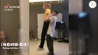 [ENG SUB] 210220 Team Hunter -《Tiger》Dance Practice | Wang Jiachen's journey to lifting Sun Yinghao