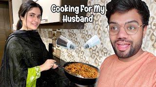 Cooking For My Husband For The First Time ️