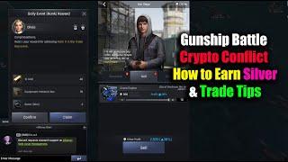 Gunship Battle Crypto Conflict How to Earn Silver & Trade Tips