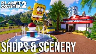 Spongebob Parade Float & Pokemon Center!: Blueprint Spotlight 50 - Shops & Scenery