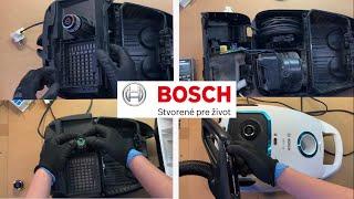 How To Disassemble & Assemble BOSCH - Switch Button & Control Problems - BGL6HYG1 Vacuum Cleaner