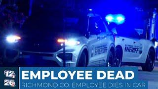 Richmond County Sheriff’s Office employee found dead in car