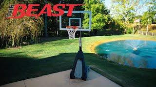 Spalding The Beast 54" Portable Basketball Hoop | Your Home Court Advantage