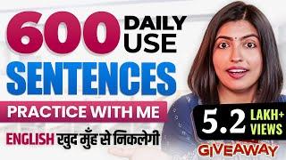 बिना Partner  English Speaking Practice, Daily Use English Sentences | Kanchan English Connection