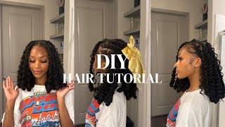 how to: bohemian invisible locs over locs (diy) | Nylajai'ne