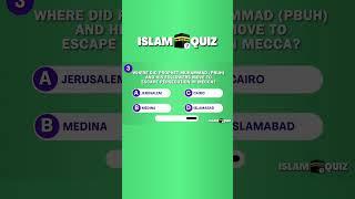 Islamic History Quiz ️