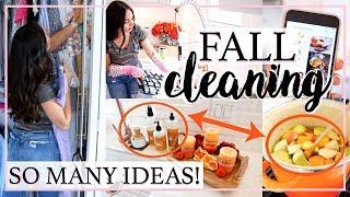 FALL INSPIRED CLEANING ROUTINE 2018 ALL DAY CLEAN WITH ME! | Alexandra Beuter