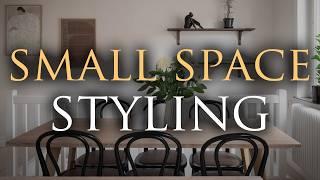 Our TOP 10 SMALL SPACE Styling Tips - Interior Design for Small Homes