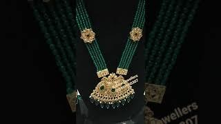 Beautiful Green Peach Bridal #Babita Jewellers #bbjewellery90 #Sadar Bazar #New Delhi