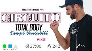 Esercizi Total Body A Corpo Libero - Allenamento a Circuito Senza Salti