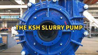 Horizontal Centrifugal Slurry Pump | Heavy Duty Slurry Pump | KSH | Kingda Pump | Mining | High Wear