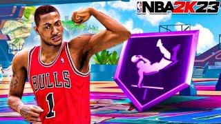 MVP “D.ROSE” BUILD + 99 DRIVING LAYUP & HOF ACROBAT is a CHEAT CODE (NBA 2K23)