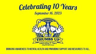 10th Annual Thumbs Up 5K/10K Event Recap Supporting Mental Health & Suicide Prevention.