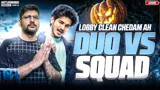  Playing With @HEROSGAMING  DUO Vs SQUAD BGMI Classics Live Stream Telugu