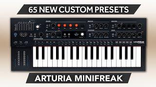 ARTURIA MINIFREAK - V  65 Custom Sounds ► SURFACES