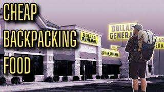 Cheap Backpacking Food at Dollar General