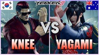 Tekken 8  ▰  KNEE (#1 Bryan) Vs YAGAMI (#1 Reina) ▰ Epic Matches!