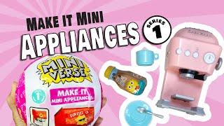  NEW! MiniVerse Appliances: Success or MESS? Make it Mini Espresso Machine and Soda Fountain Review