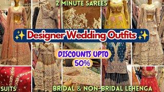 Designer Lehenga, Sarees & Suits You can't miss in Rajouri Garden Market | Discounts Upto 50%