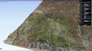 3D Virtual Flyover of the Carbondale, CO 100K Quadrangle