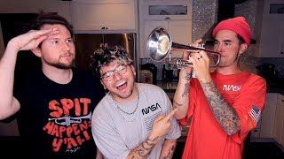 I Taught Kian & Jc How to Play Trumpet