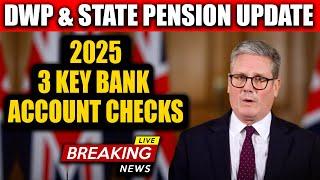 State Pension Warning: 2025 DWP Introduces 3 Key Rules for Pensioner Bank Account