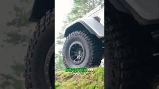 #4 Jeep Tire Upgrade: 37X13.5 Cooper Discoverer STT Pros These 10 ply tires make it happen off-road!