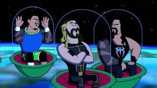 WWE Superstars in outer space!