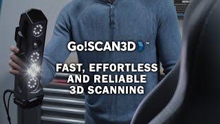 Go!SCAN SPARK: Schnelles, müheloses und zuverlässiges 3D-Scannen