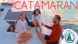 Catamaran Charter for Families - Liveaboard Family Vacation - Life at 8 Knots - Sailing Catamaran