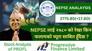 NEPSE Technical Analysis/NEPSE Update/NEPSE Chart Analysis/PROFL Analysis /Raju Paudel.