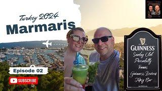 Marmaris Turkey Vlog June 2024, Day 2 | Piccadilly| Vamos | Sinem | Tipsy Bar | Drinks