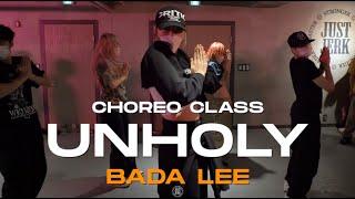 BADA LEE Class | Sam Smith - Unholy | @JustjerkAcademy