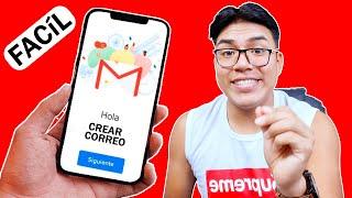  Cómo CREAR una CUENTA de CORREO Electronico GMAIL en mi CELULAR