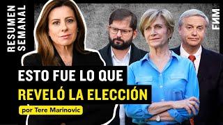 Esto fue lo que REVELÓ LA ELECCIÓN | por Tere Marinovic