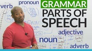 Basic English Grammar: Parts of Speech – noun, verb, adjective, pronoun, adverb...