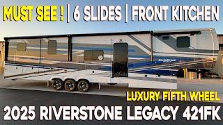 2025 Riverstone 421FK Legacy Edition Luxury Fifth Wheel by Forestriver RVs at Couchs RV Nation