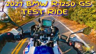 2021 BMW R1250 GS TEST RIDE